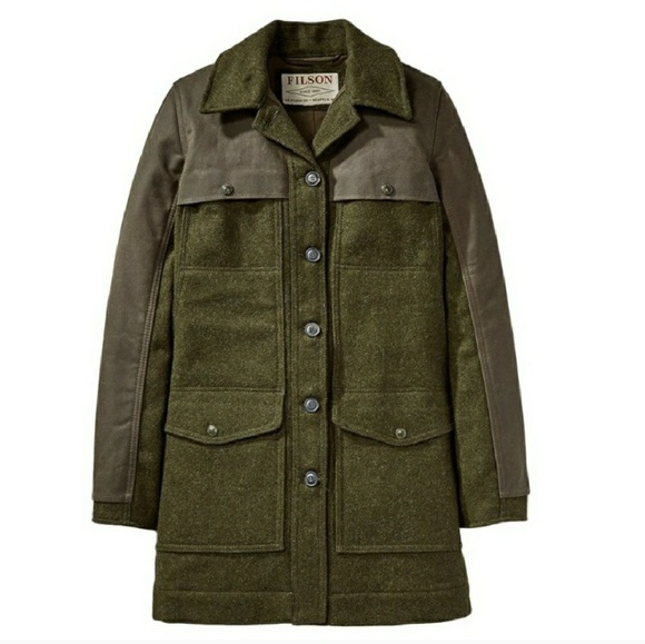 Filson Jackets & Blazers - RARE Filson Mack tin wool waxed cotton cruiser